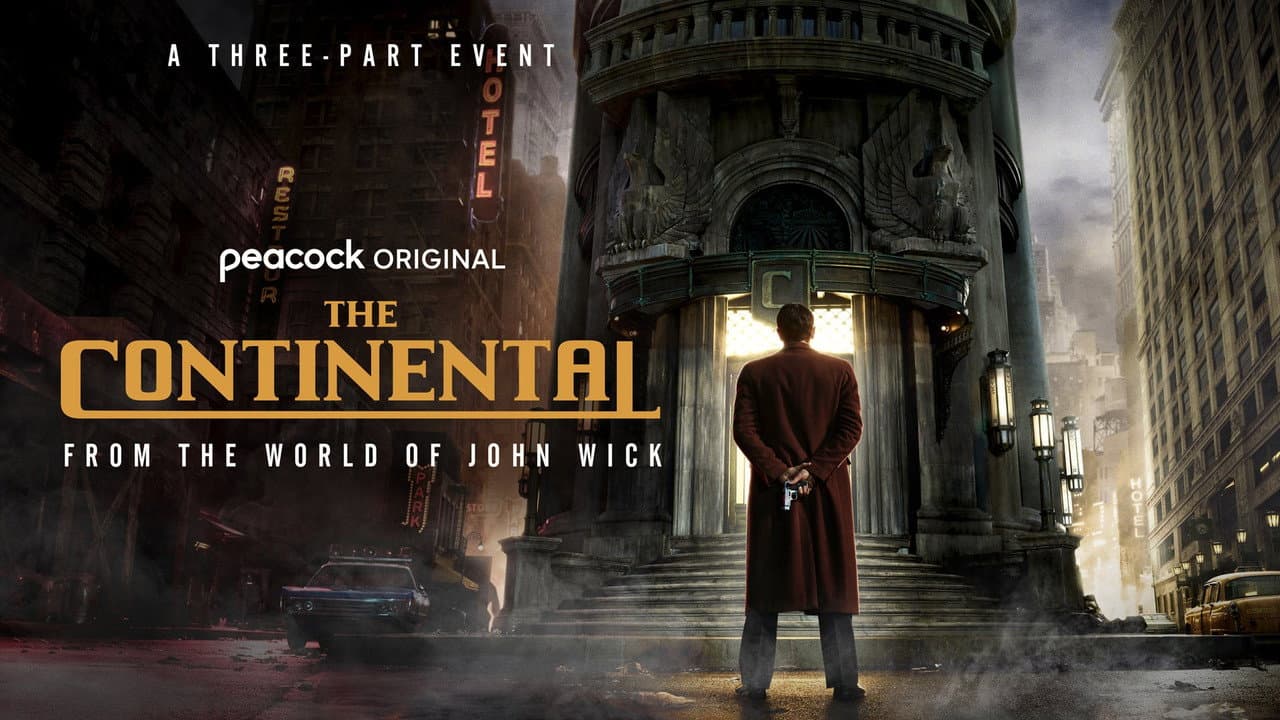 The Continental: From the World of John Wick — backdrops with title 3