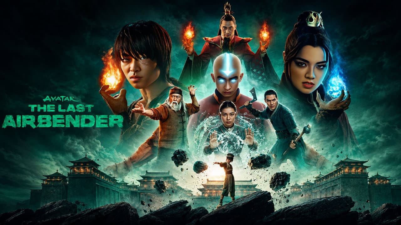 Avatar: The Last Airbender — backdrops with title 7