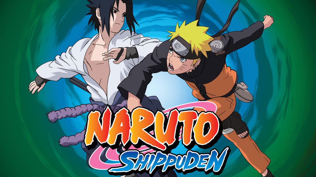 Naruto Shippūden — backdrops with title 4