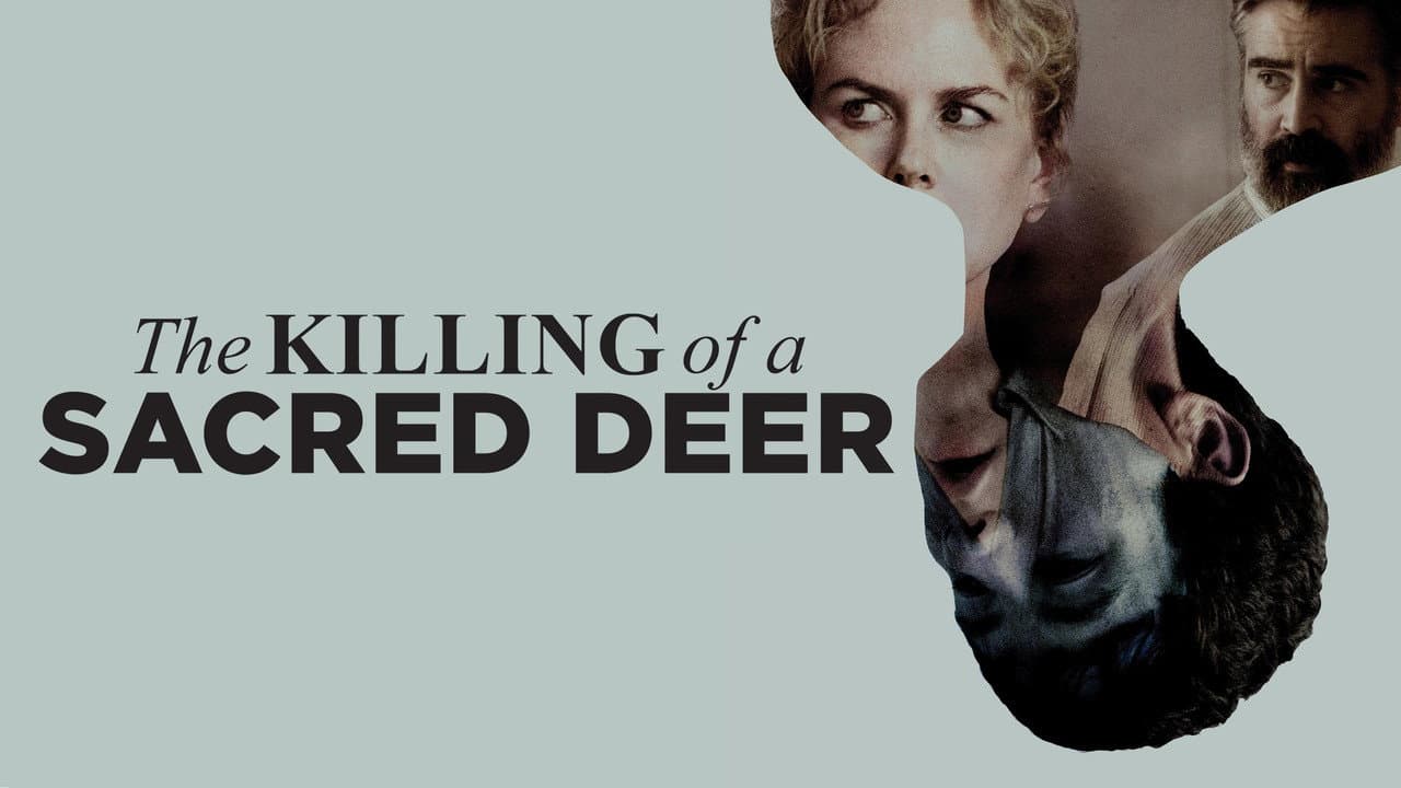 The Killing of a Sacred Deer — backdrops with title 1