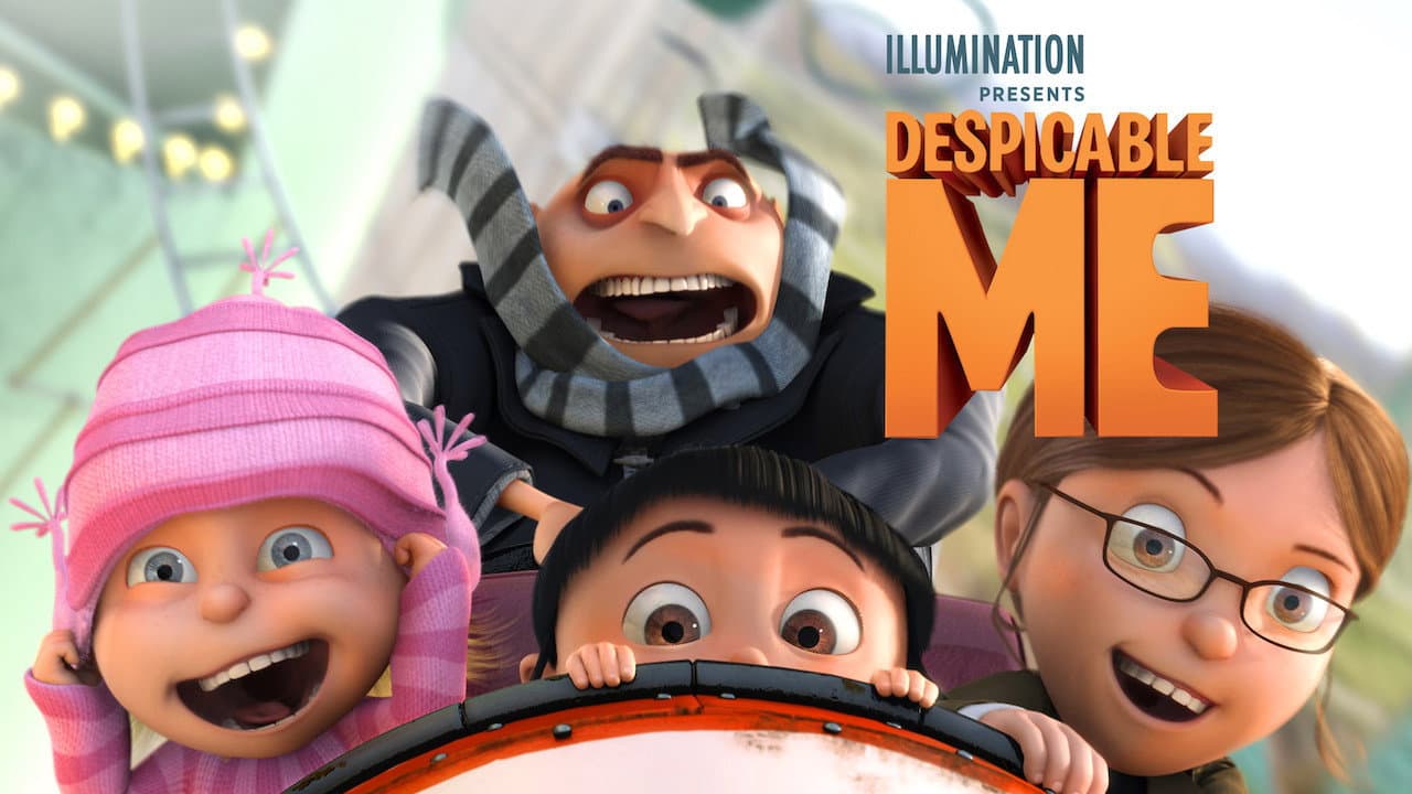 Despicable Me — backdrops with title 8