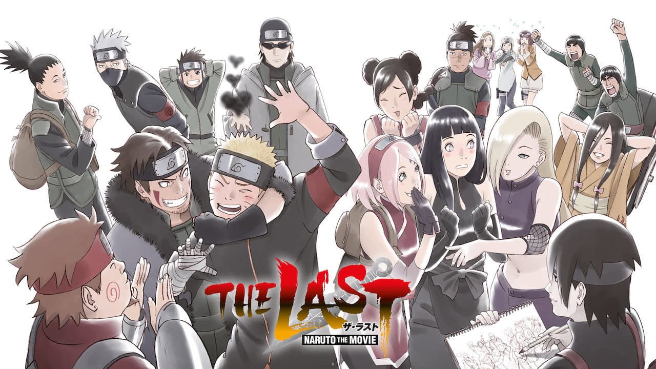 The Last: Naruto the Movie — backdrops with title 5