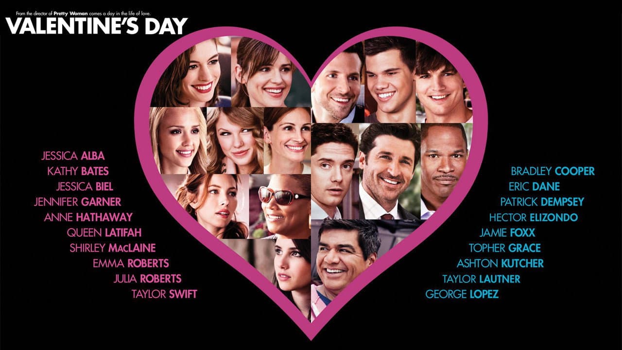 Valentine's Day — backdrops with title 2