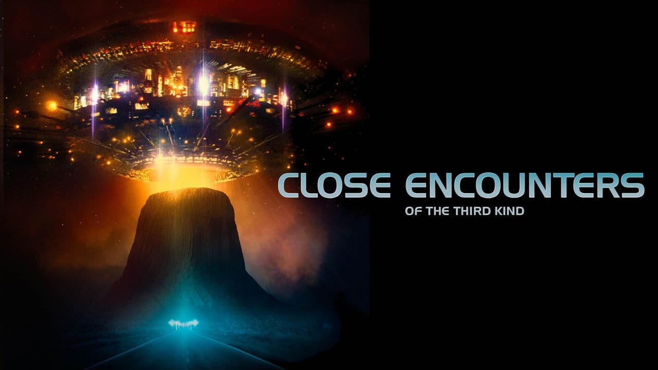 Close Encounters of the Third Kind — backdrops with title 1