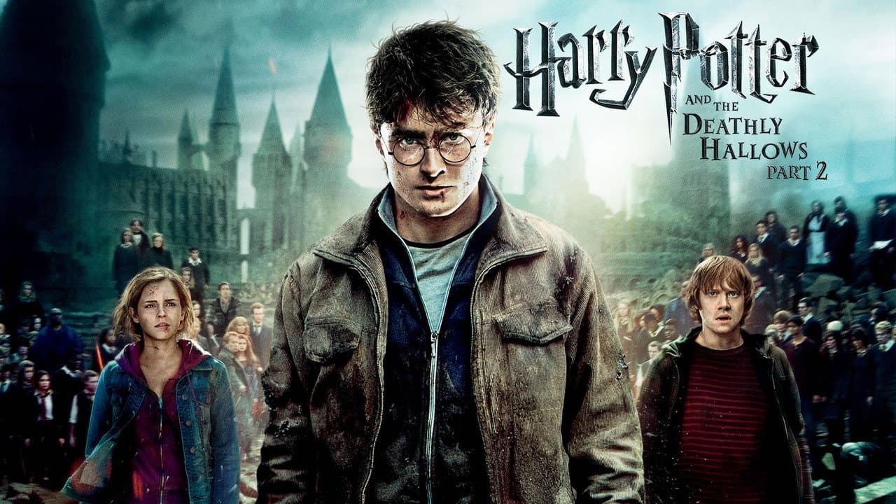 Harry Potter and the Deathly Hallows: Part 2 — backdrops with title 3