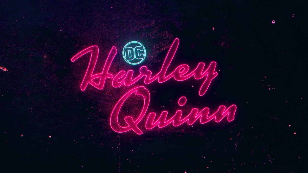 Harley Quinn — backdrops with title 5
