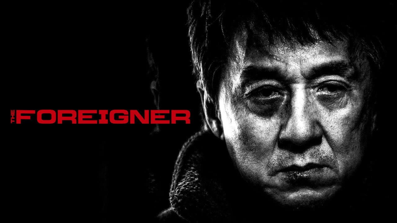 The Foreigner — backdrops with title 3