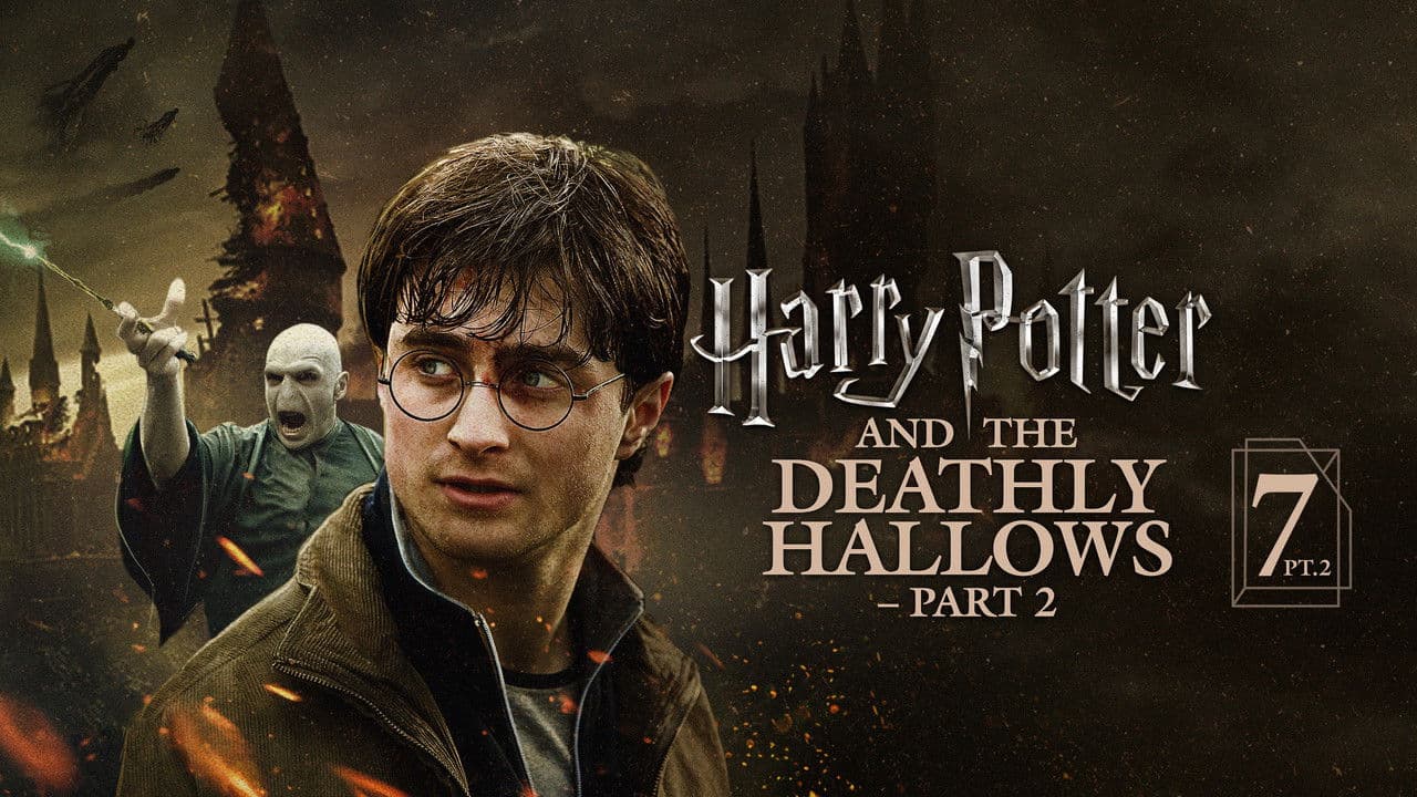 Harry Potter and the Deathly Hallows: Part 2 — backdrops with title 1