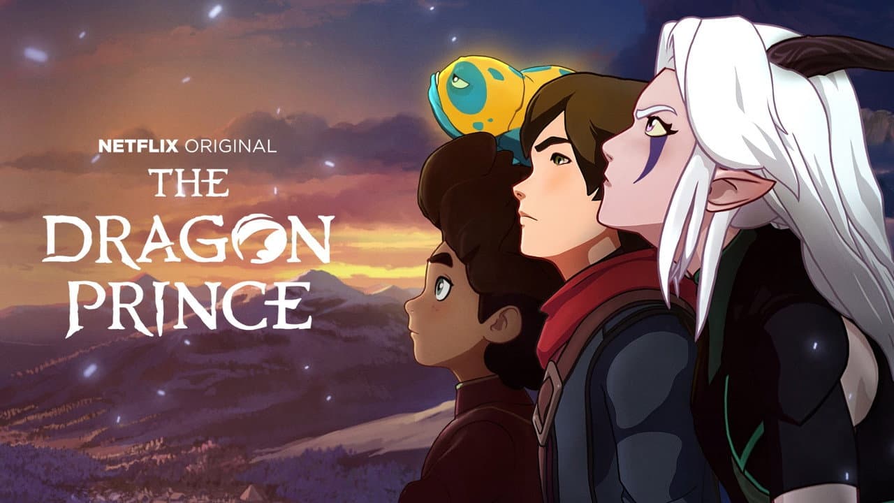 The Dragon Prince — backdrops with title 1