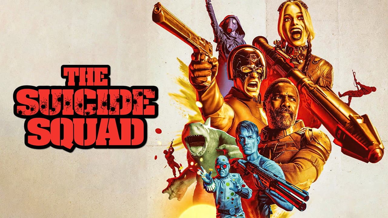 The Suicide Squad — backdrops with title 2