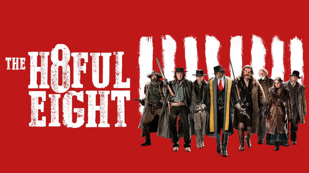 The Hateful Eight — backdrops with title 7