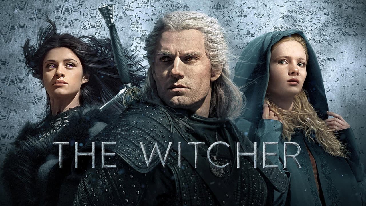 The Witcher — backdrops with title 2