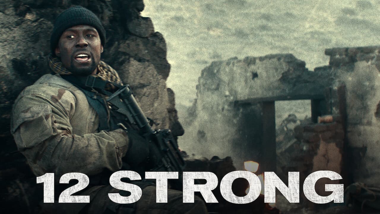 12 Strong — backdrops with title 4