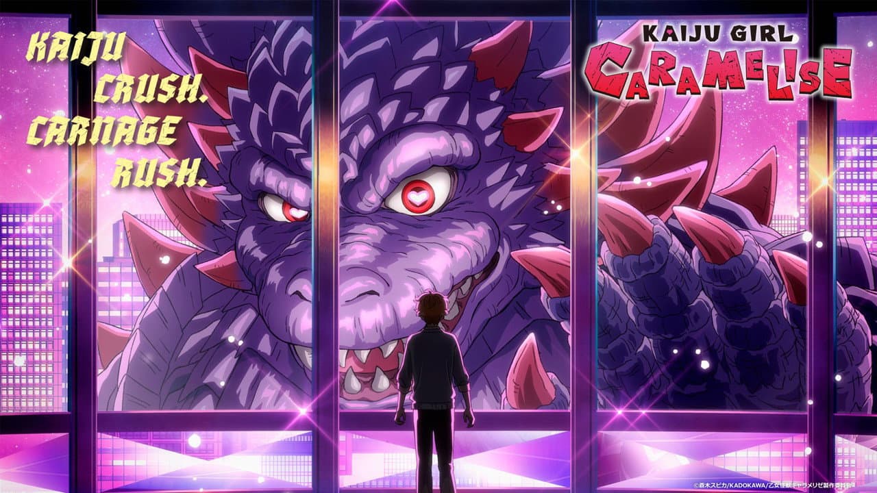 KAIJU GIRL CARAMELISE — backdrops with title 4