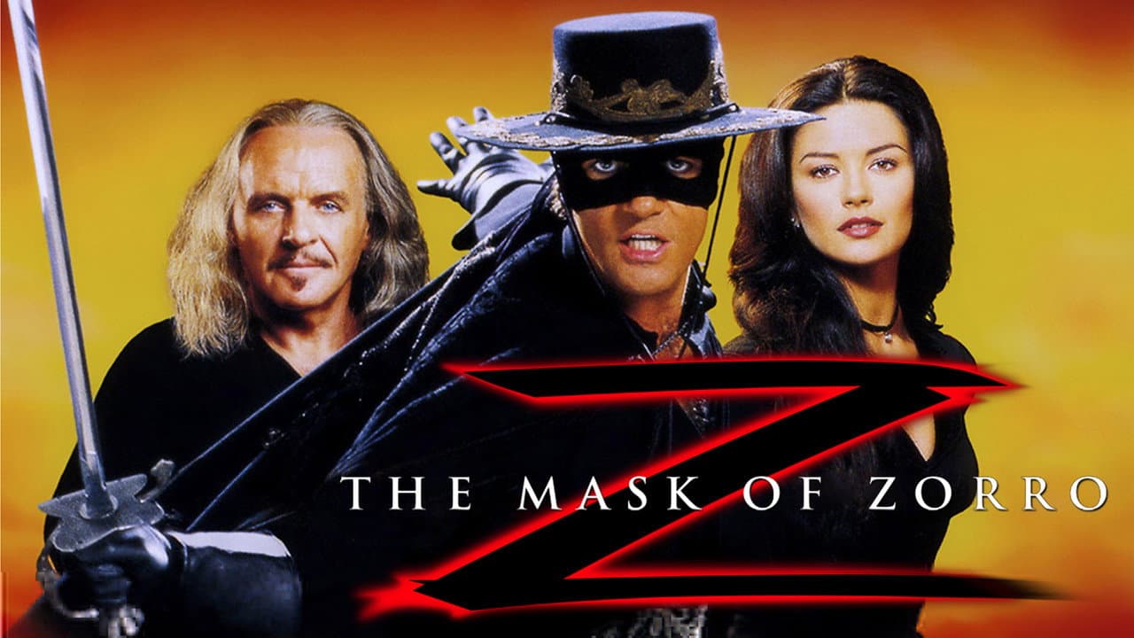 The Mask of Zorro — backdrops with title 4