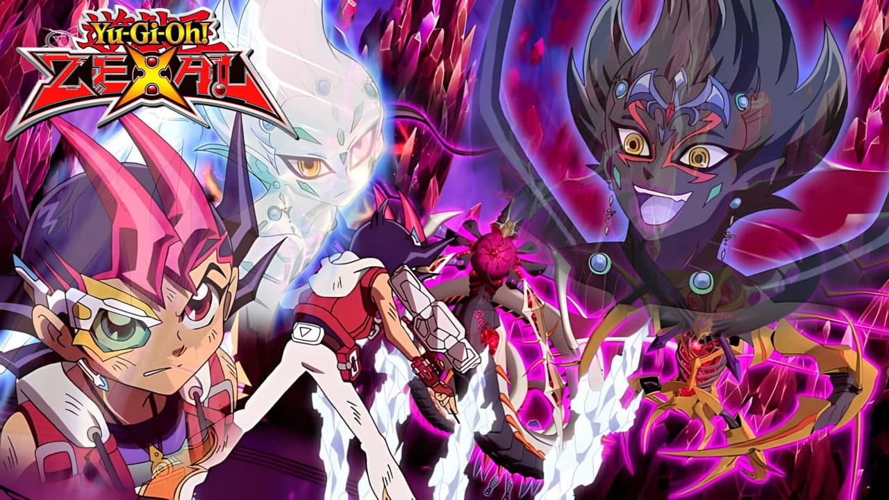 Yu-Gi-Oh! Zexal — backdrops with title 6