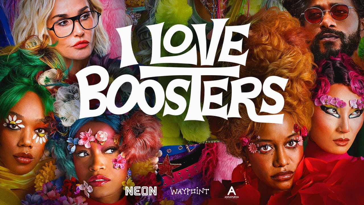 I Love Boosters — backdrops with title 1