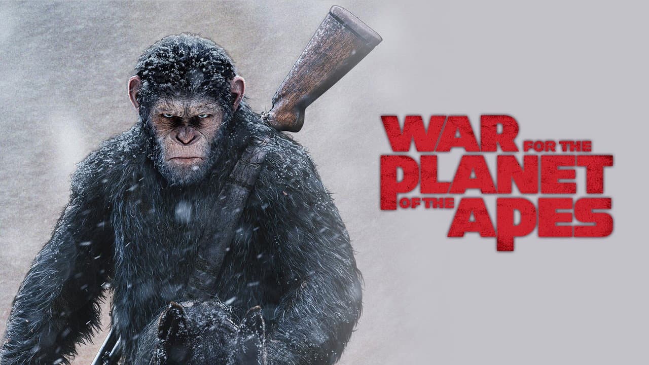 War for the Planet of the Apes — backdrops with title 6