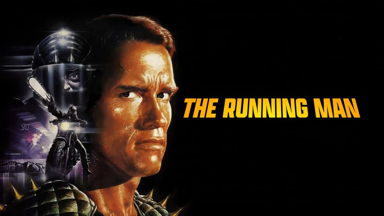 The Running Man — backdrops with title 5