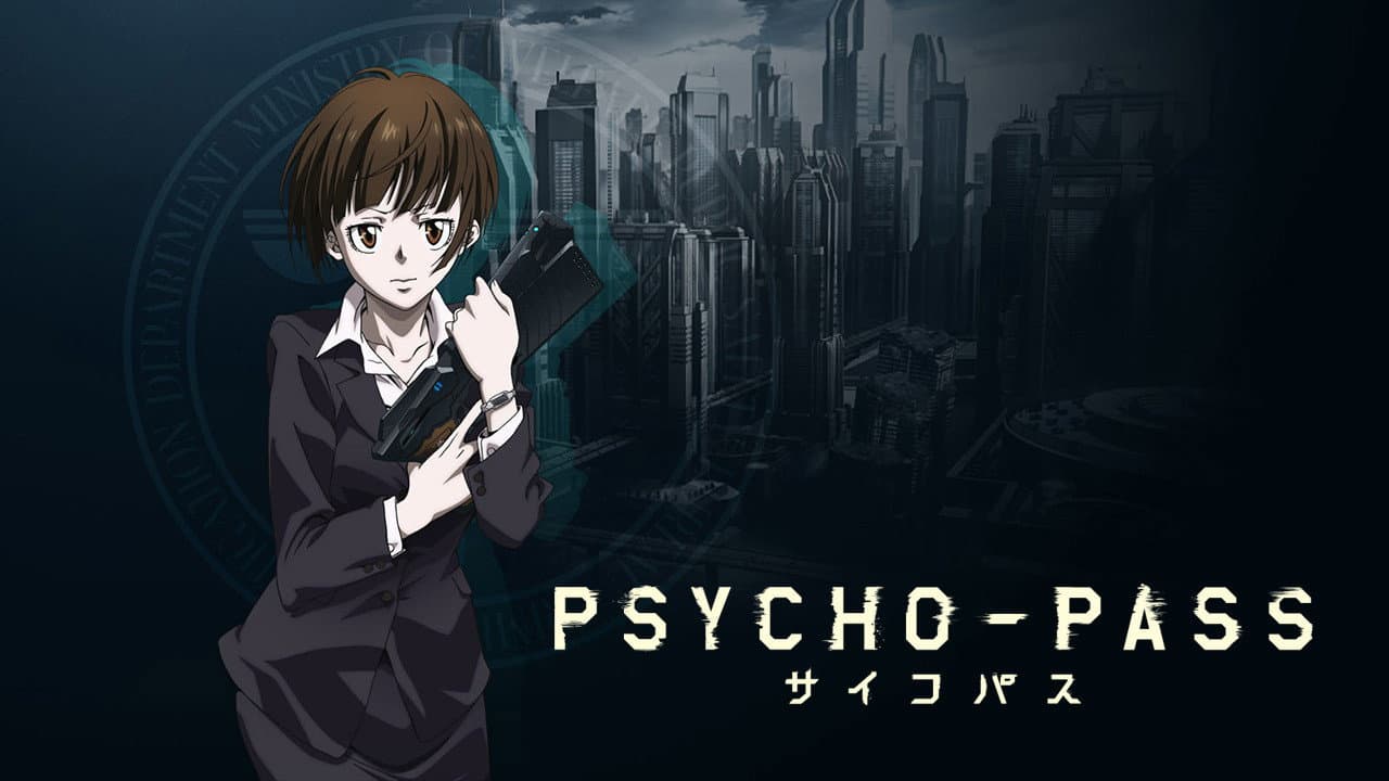 Psycho-Pass — backdrops with title 2