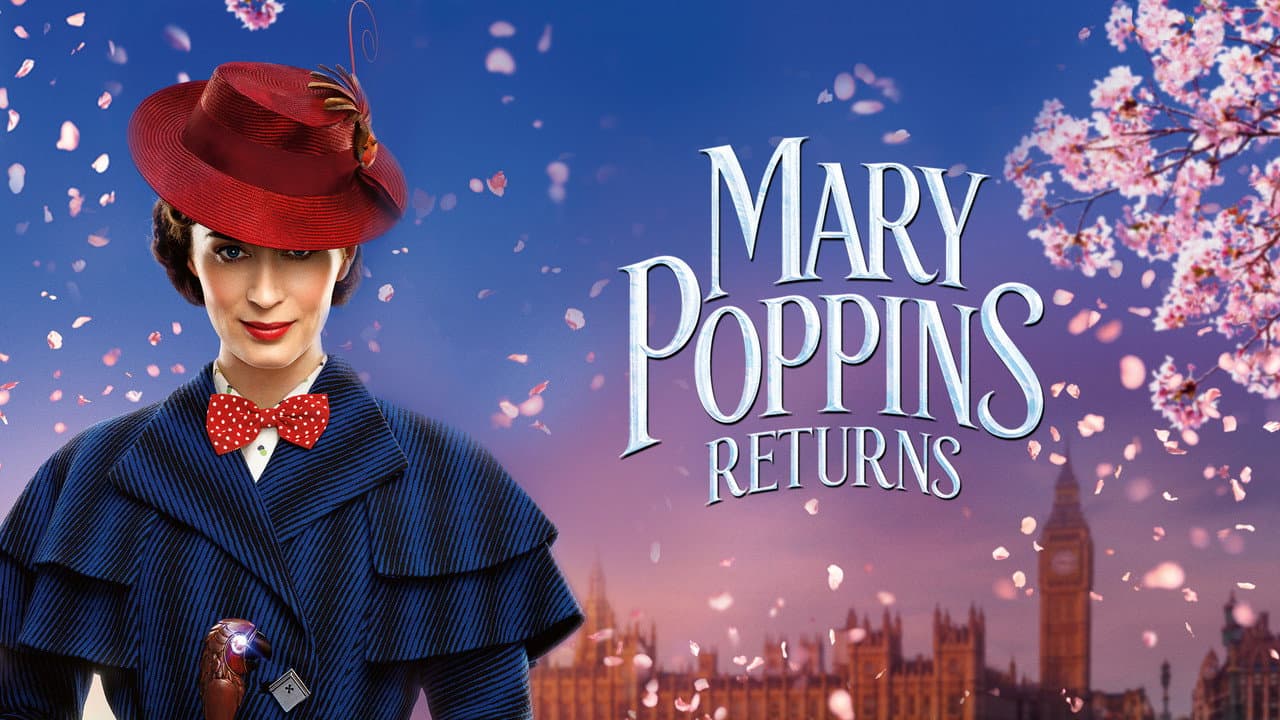 Mary Poppins Returns — backdrops with title 4