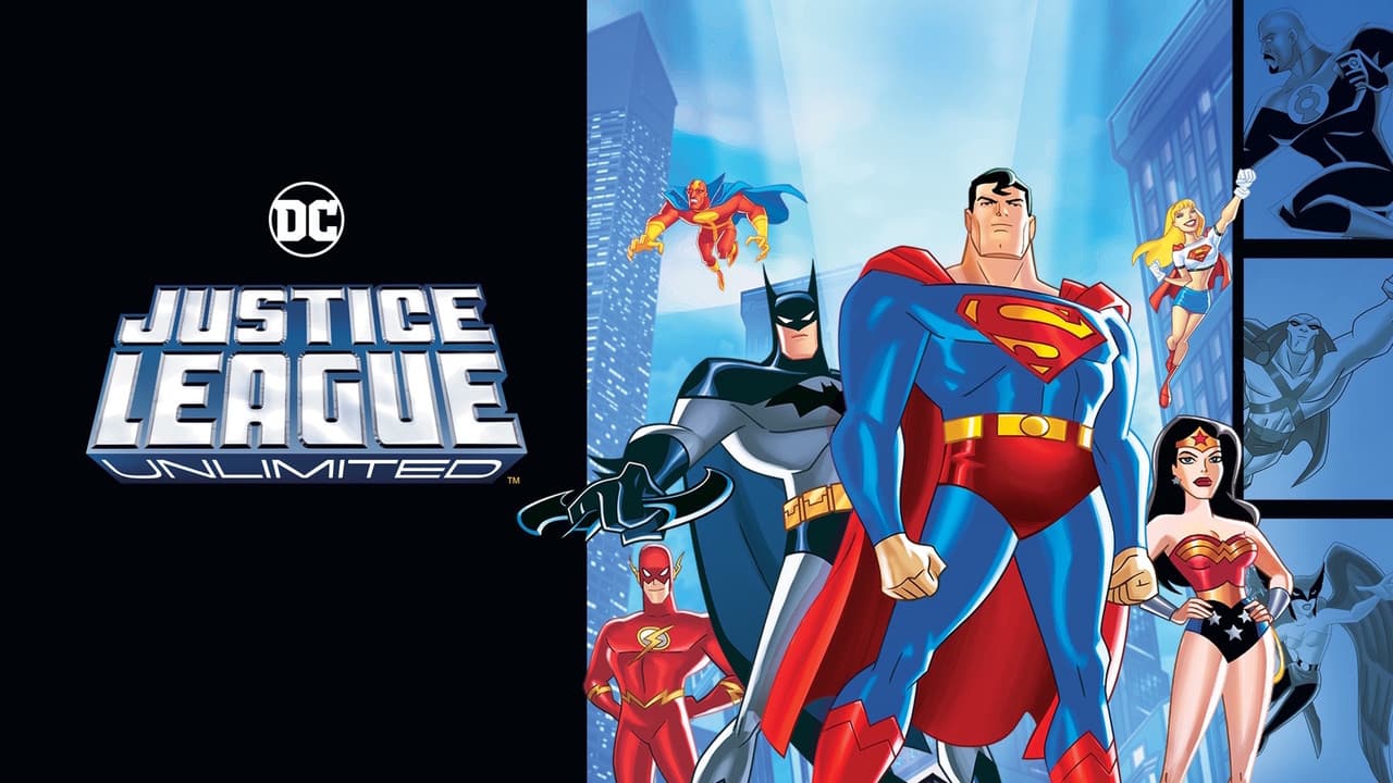 Justice League Unlimited — backdrops with title 1