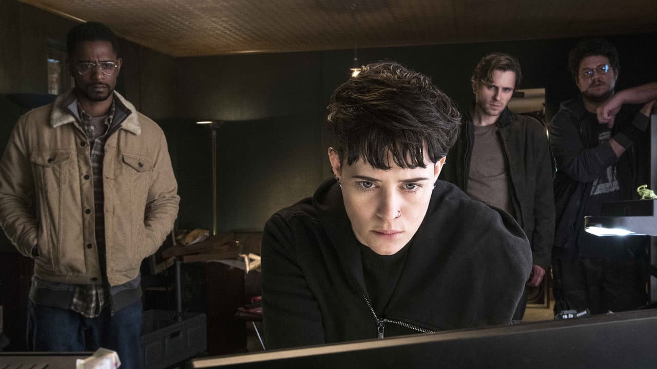 The Girl in the Spider's Web — backdrops 5