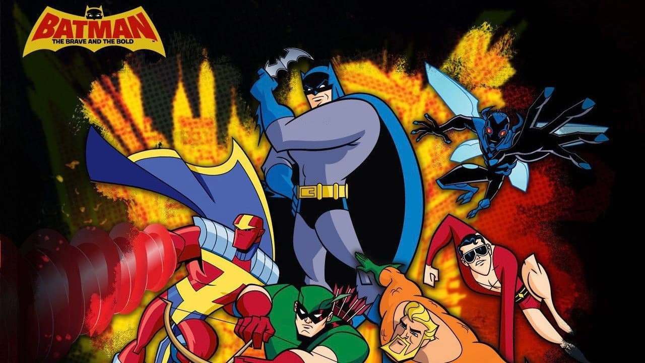 Batman: The Brave and the Bold — backdrops with title 8