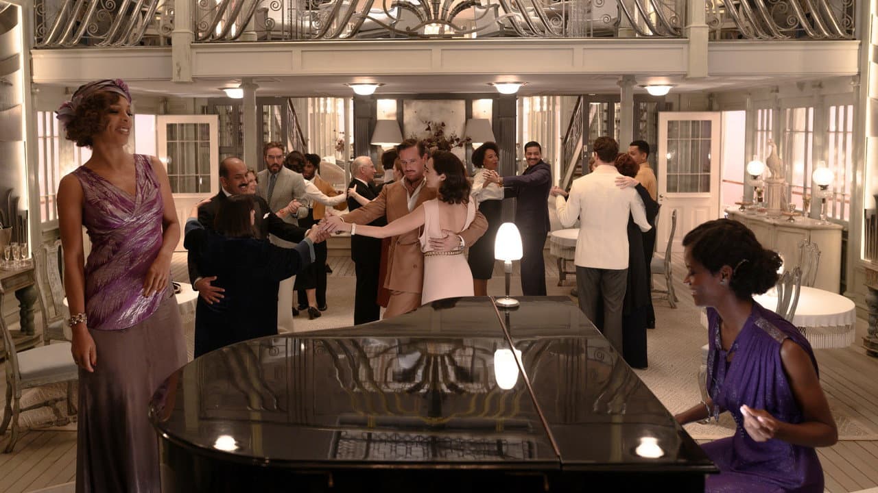 Death on the Nile — backdrops with title 3