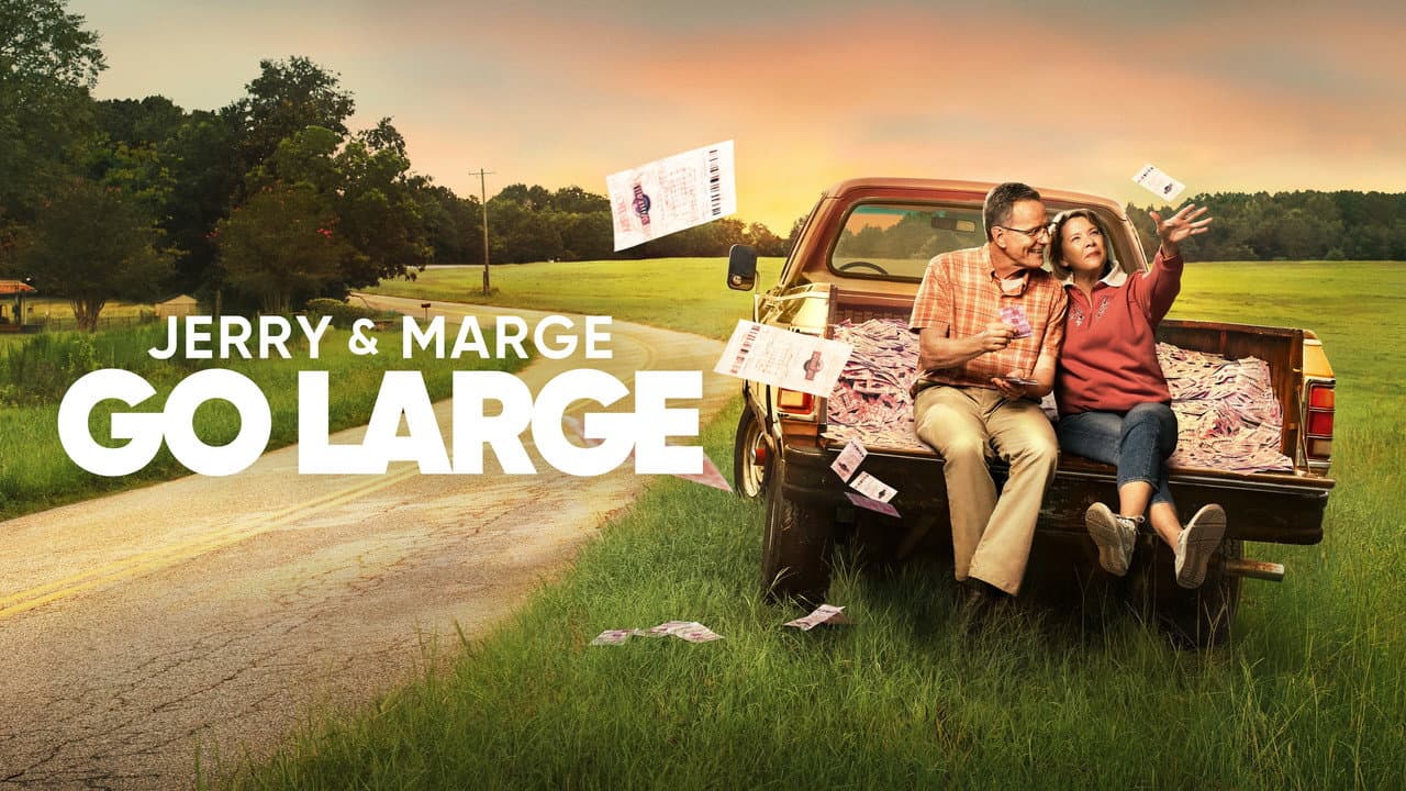 Jerry & Marge Go Large — backdrops with title 1