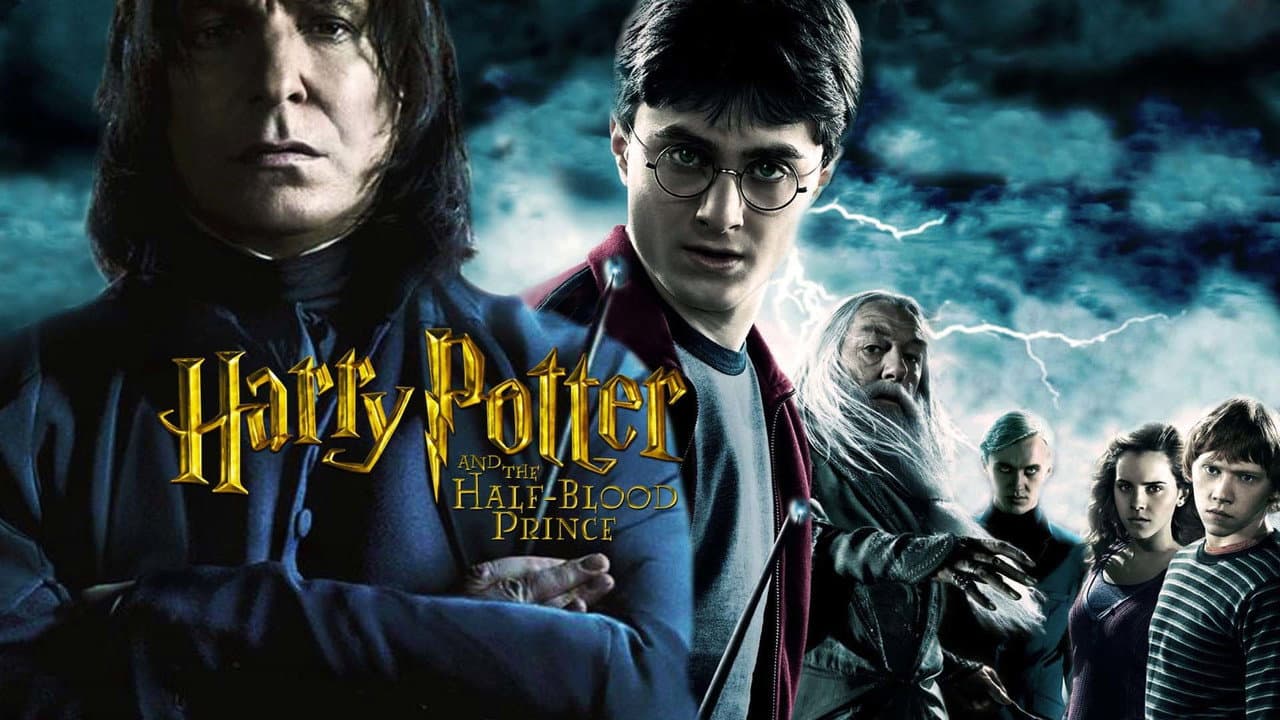 Harry Potter and the Half-Blood Prince — backdrops with title 5