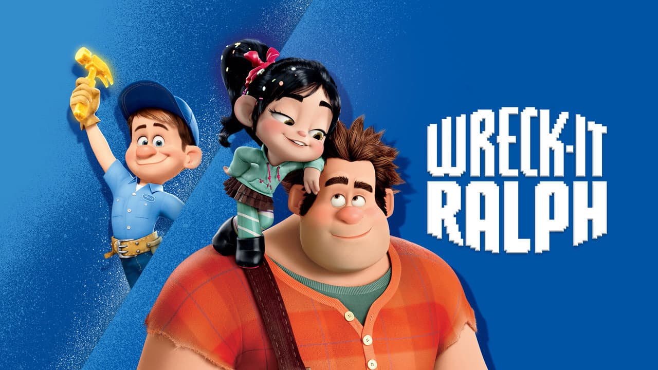 Wreck-It Ralph — backdrops with title 5