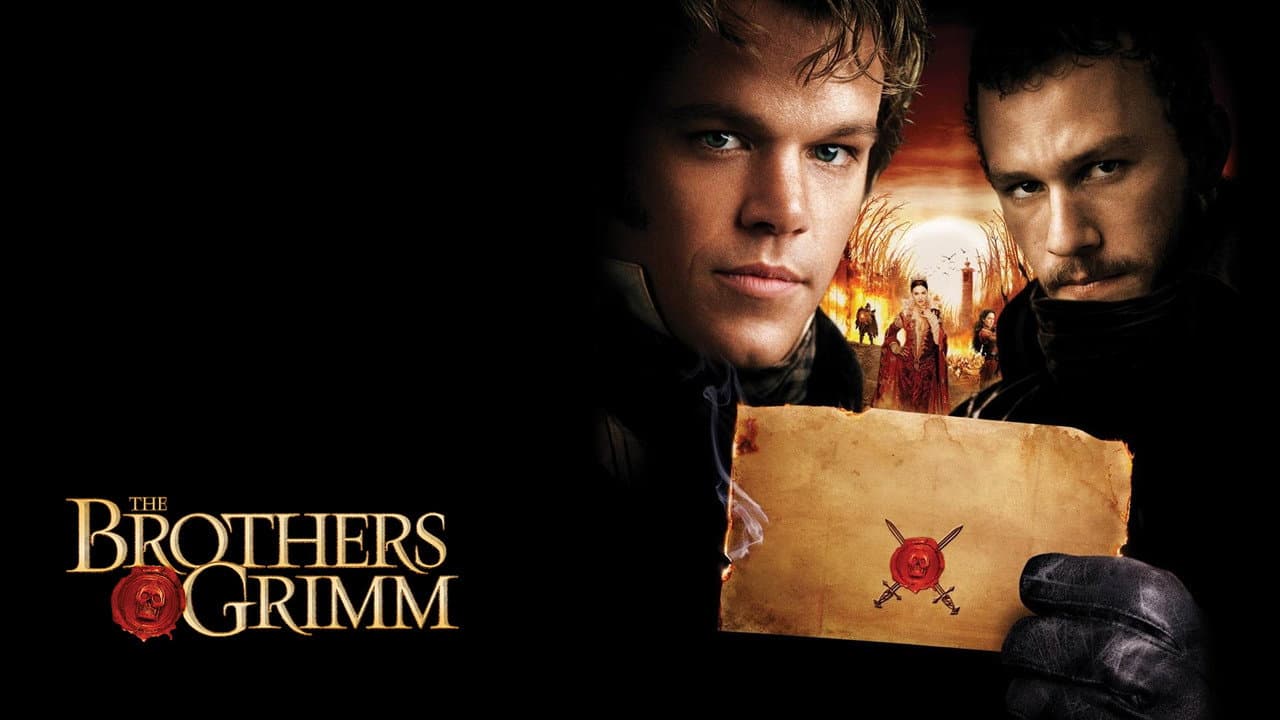 The Brothers Grimm — backdrops with title 3