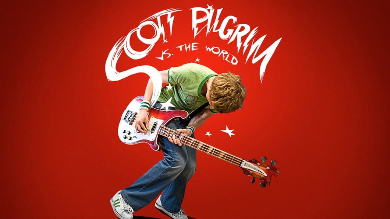 Scott Pilgrim vs. the World — backdrops with title 2