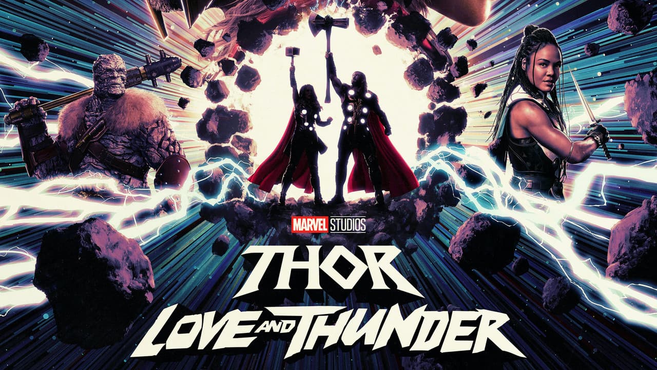 Thor: Love and Thunder — backdrops with title 2