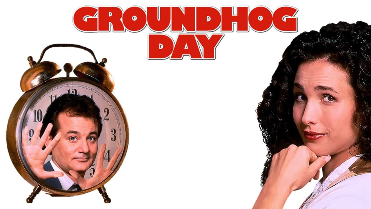 Groundhog Day — backdrops with title 2