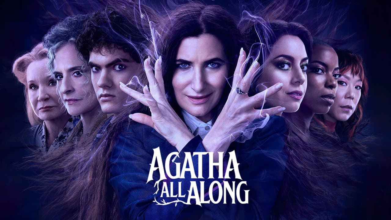 Agatha All Along — backdrops with title 7
