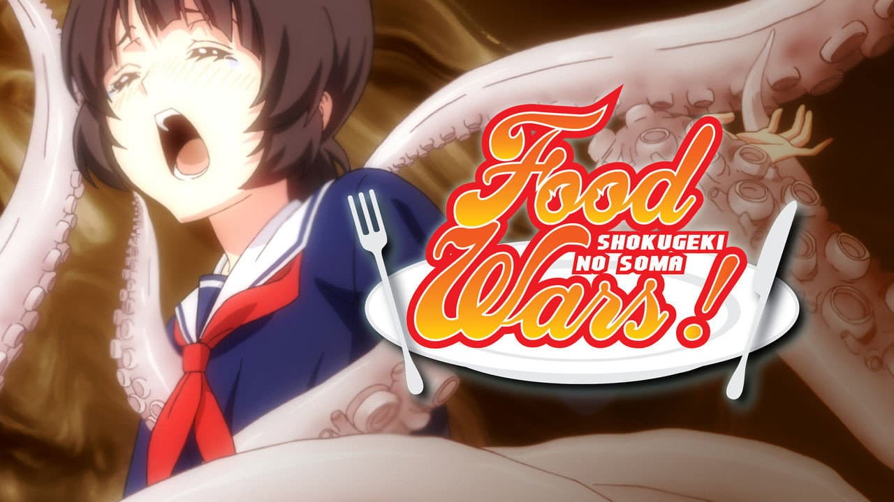 Food Wars! Shokugeki no Soma — backdrops with title 5