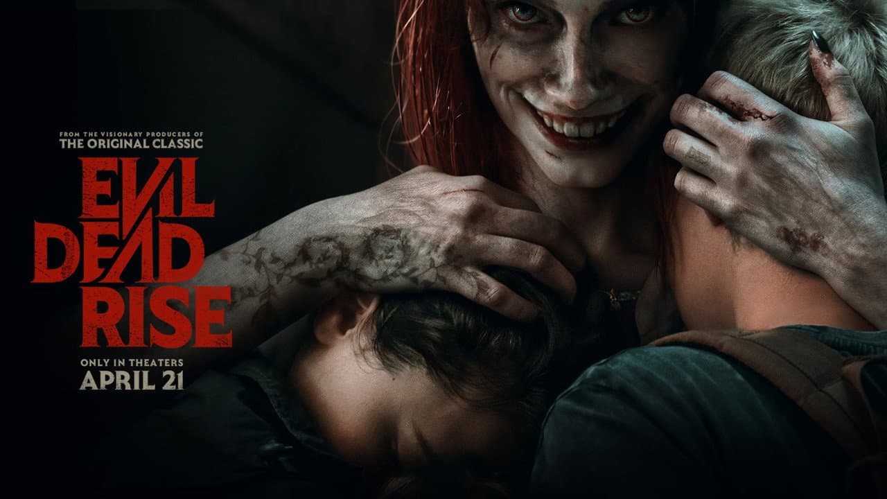 Evil Dead Rise — backdrops with title 6