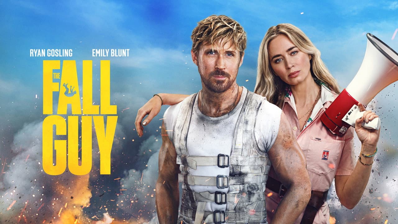 The Fall Guy — backdrops with title 3