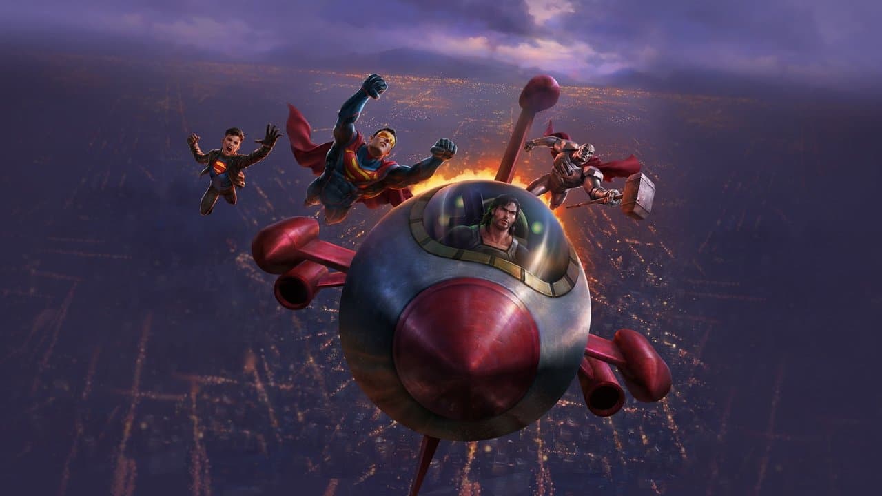 Reign of the Supermen — backdrops 6
