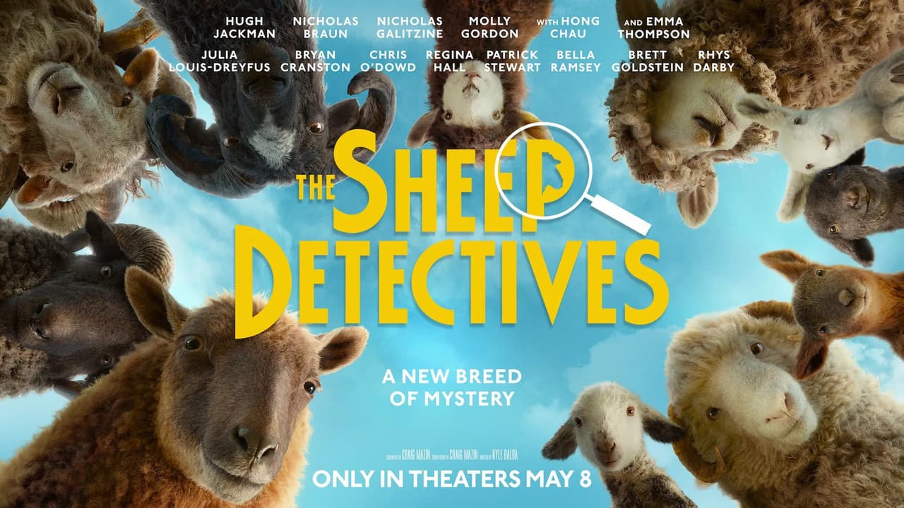 The Sheep Detectives — backdrops with title 4