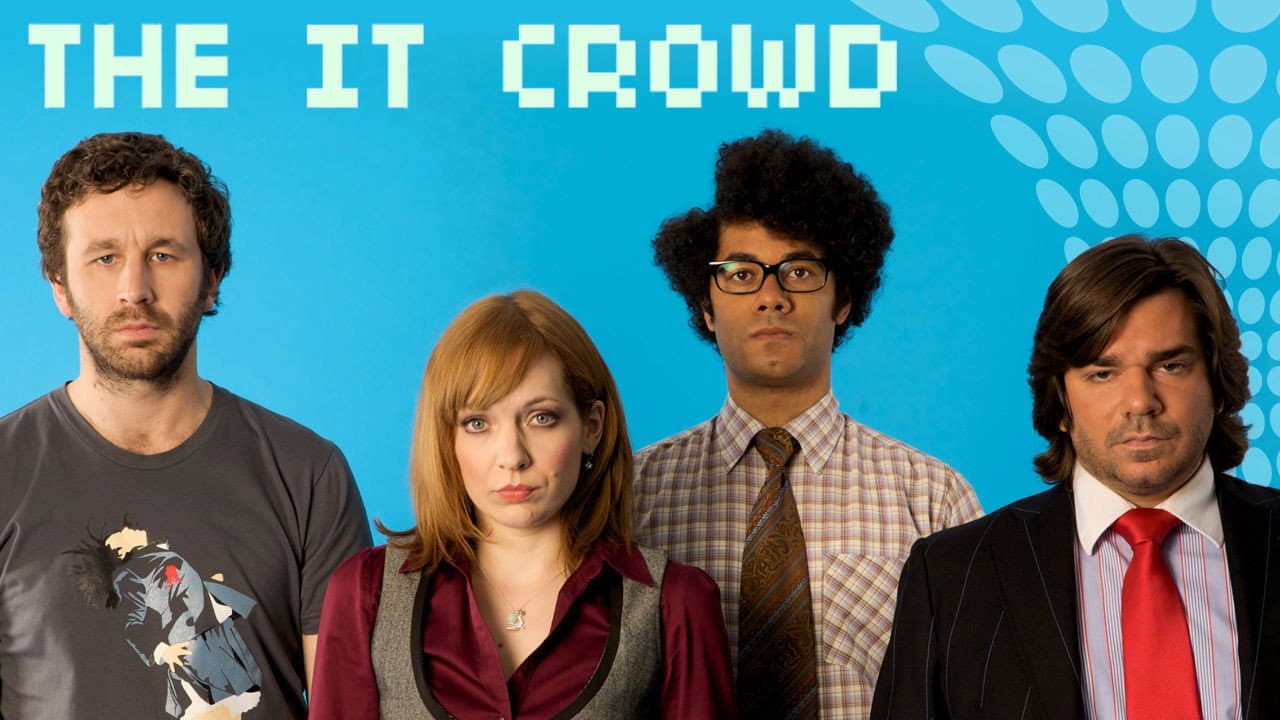 The IT Crowd — backdrops with title 4