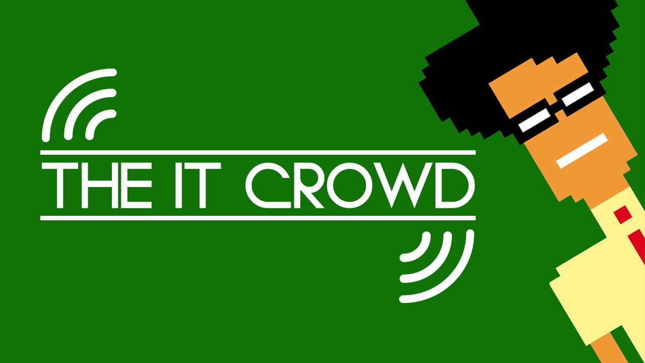 The IT Crowd — backdrops with title 7