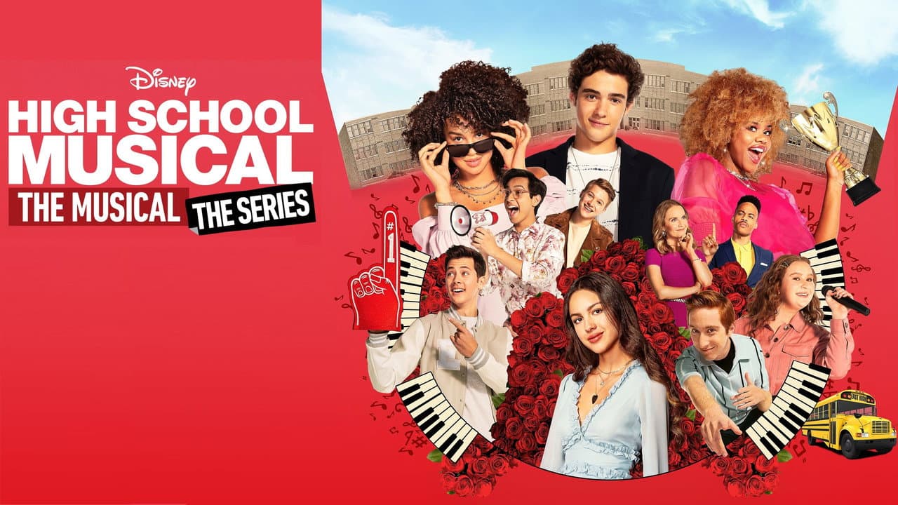 High School Musical: The Musical: The Series — backdrops with title 5