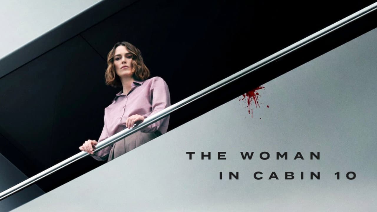 The Woman in Cabin 10 — backdrops with title 6
