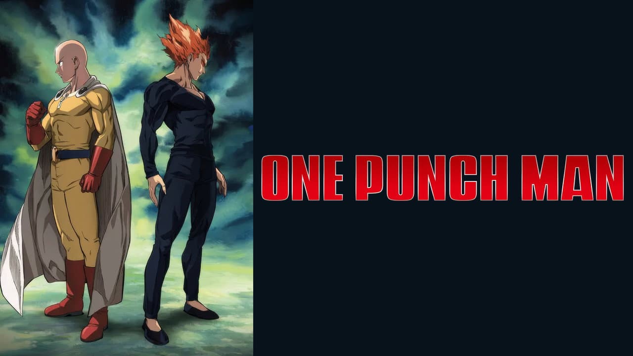 One-Punch Man — backdrops with title 7