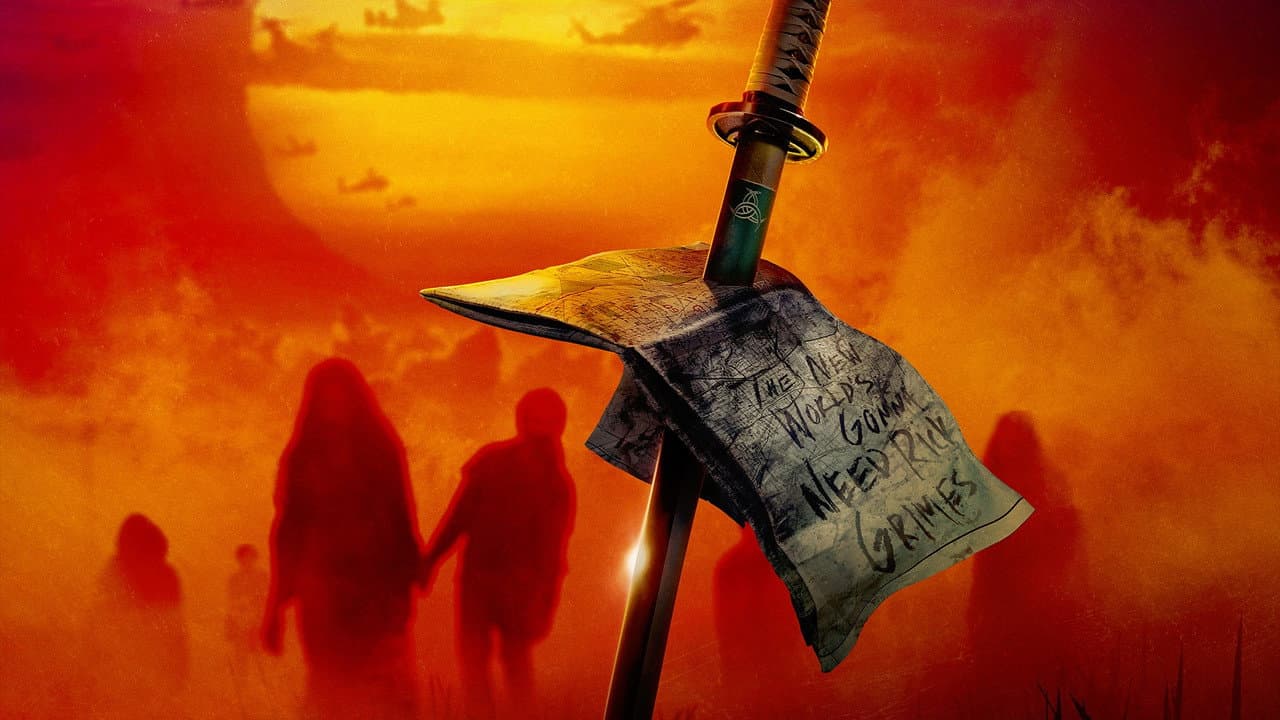 The Walking Dead: The Ones Who Live — backdrops with title 4