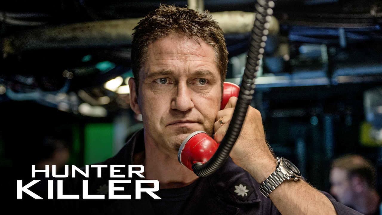 Hunter Killer — backdrops with title 4