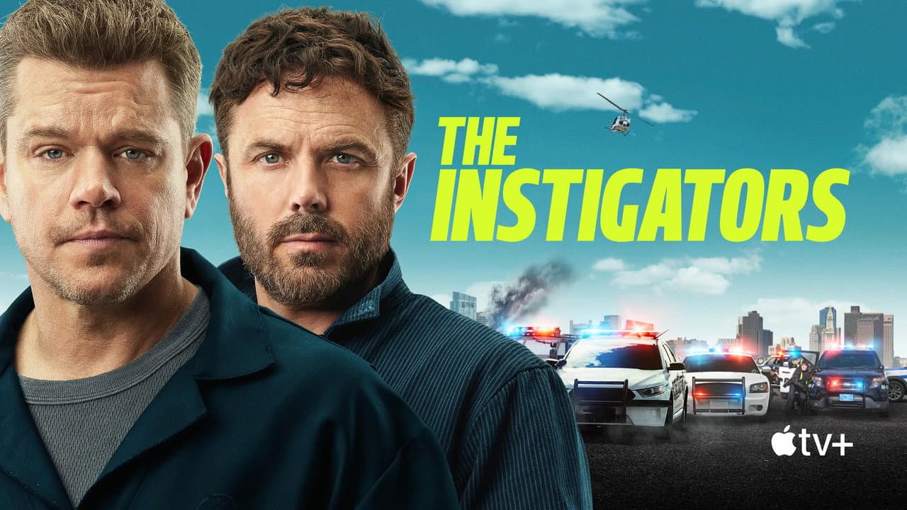 The Instigators — backdrops with title 4